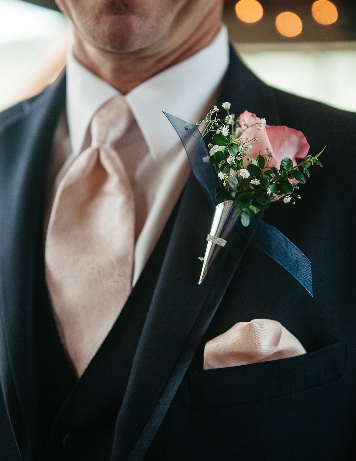 Jeremy ranch wedding groom boutonniere 