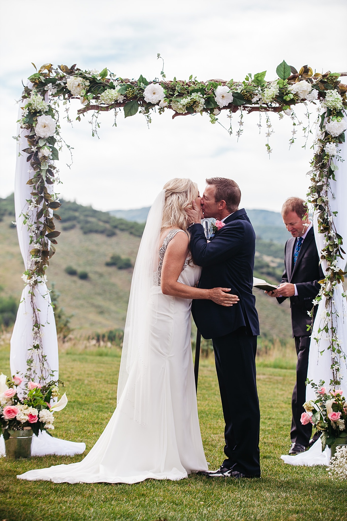 Jeremy Ranch Wedding ceremony