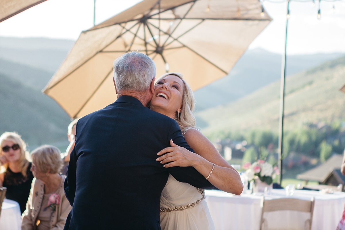 Jeremy Ranch Wedding Dance with father