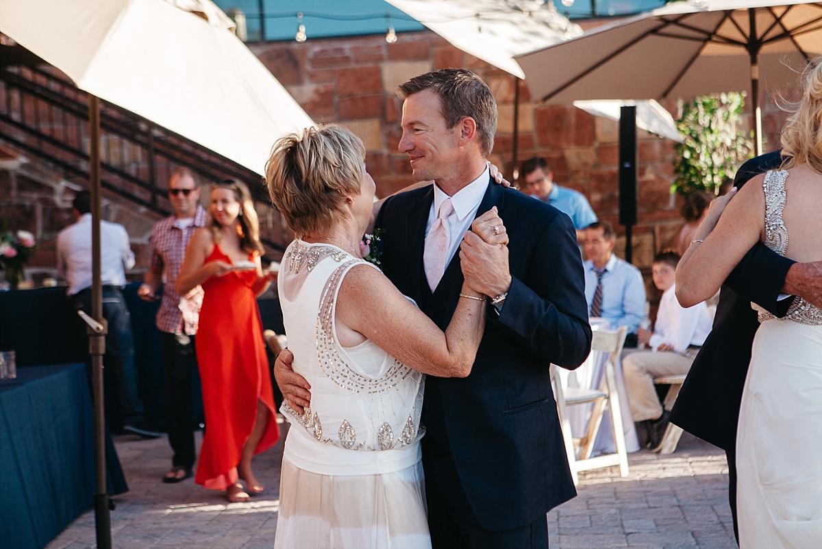 Jeremy Ranch Wedding Dance with mother