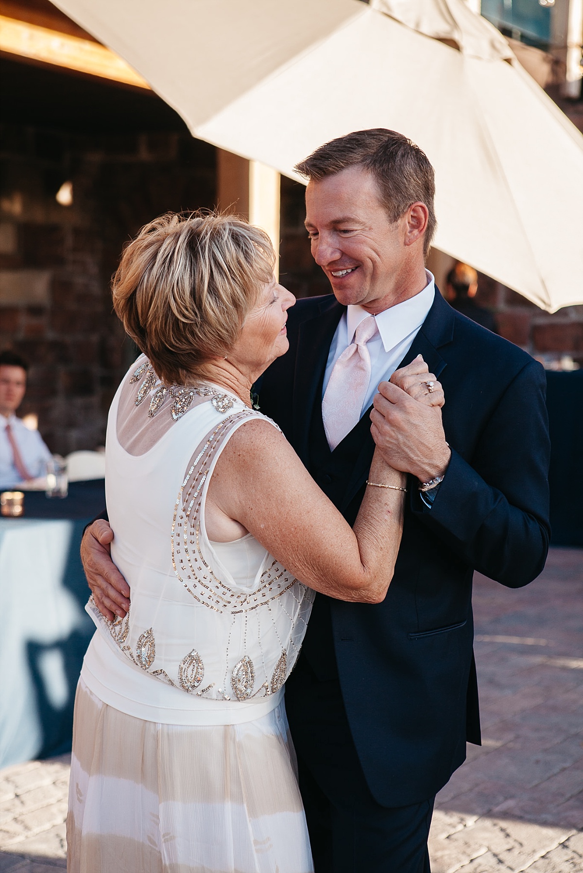 Jeremy Ranch Wedding Dance with mother