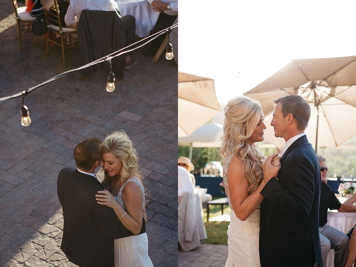 Jeremy Ranch Wedding first dance