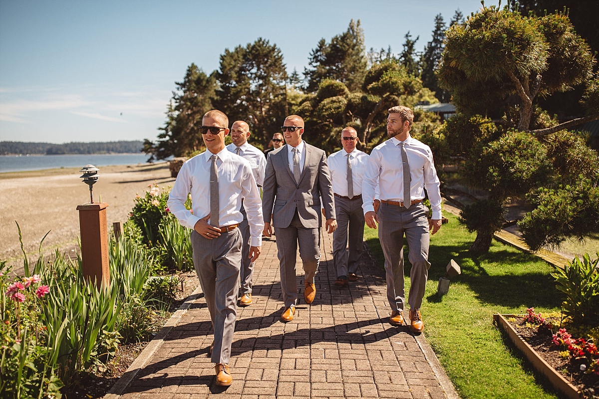 Groom Portraits at Kiana Lodge