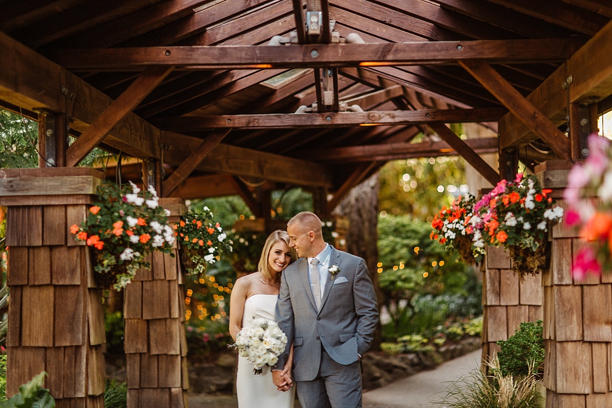 Bridal Portraits at Kiana Lodge