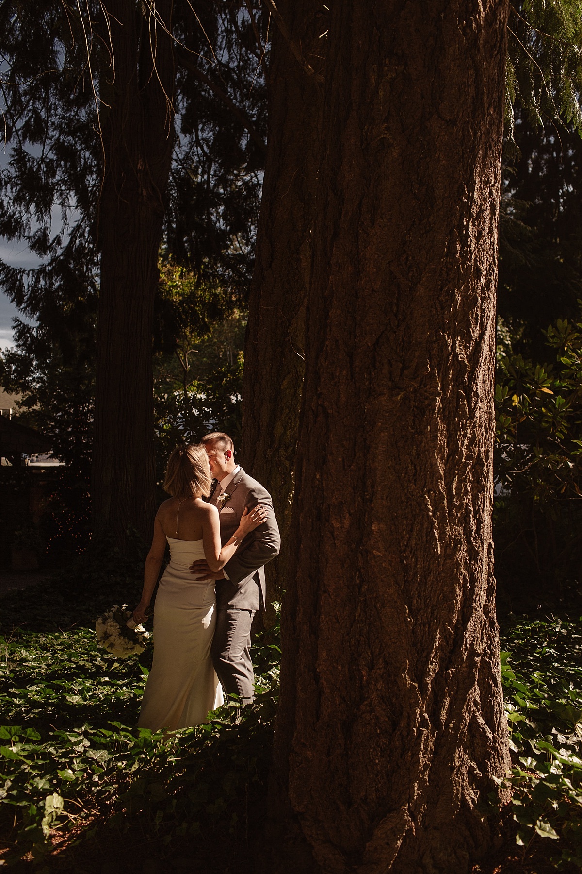 Bridal Portraits at Kiana Lodge