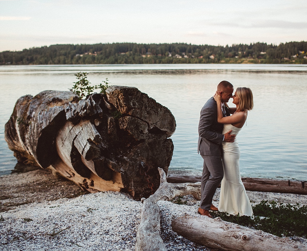 Wedding Portraits at Kiana Lodge