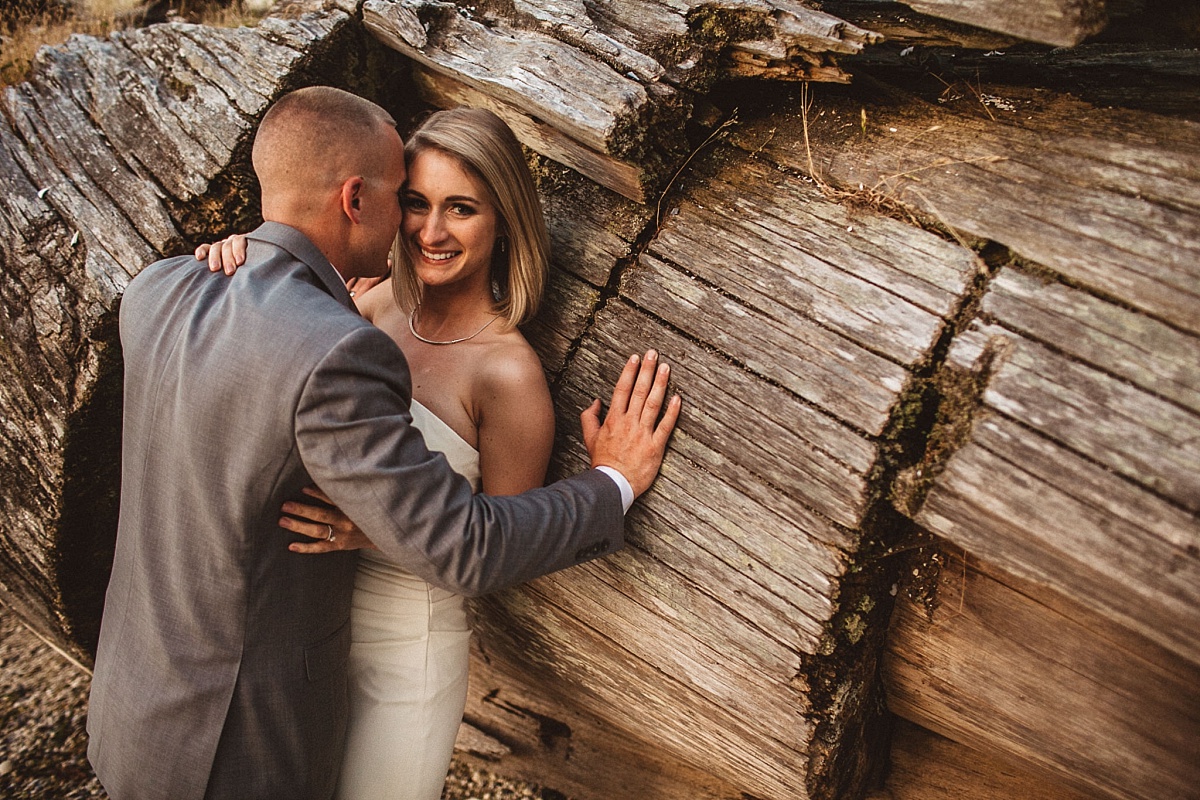 Wedding Portraits at Kiana Lodge