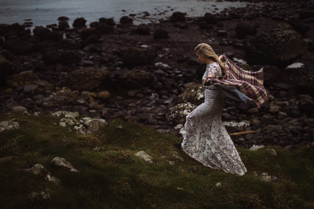 Giant's Causeway Bridal Portraits