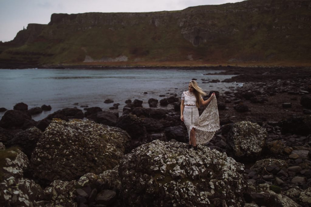 Giant's Causeway Bridal Portraits