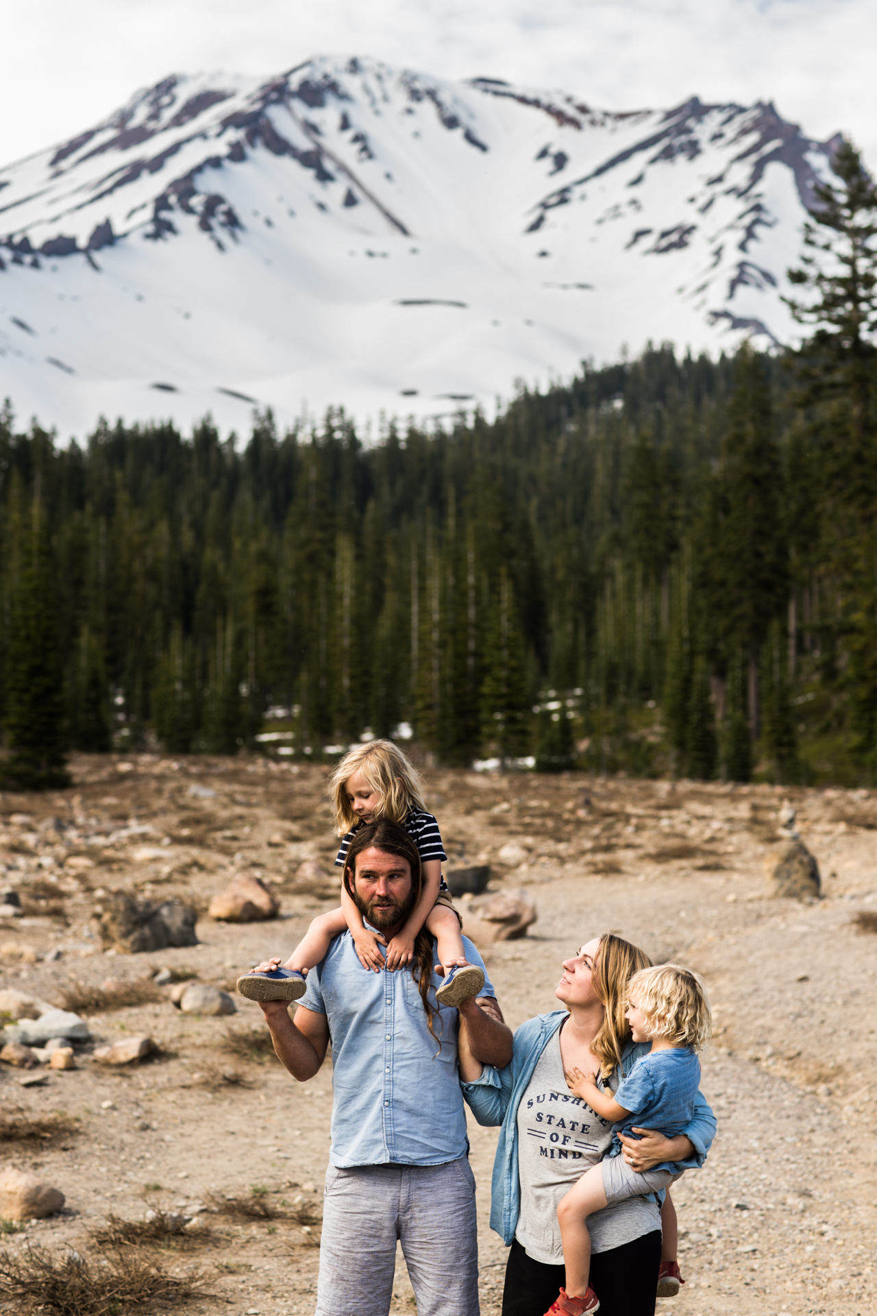 Mount Shasta Family Photography