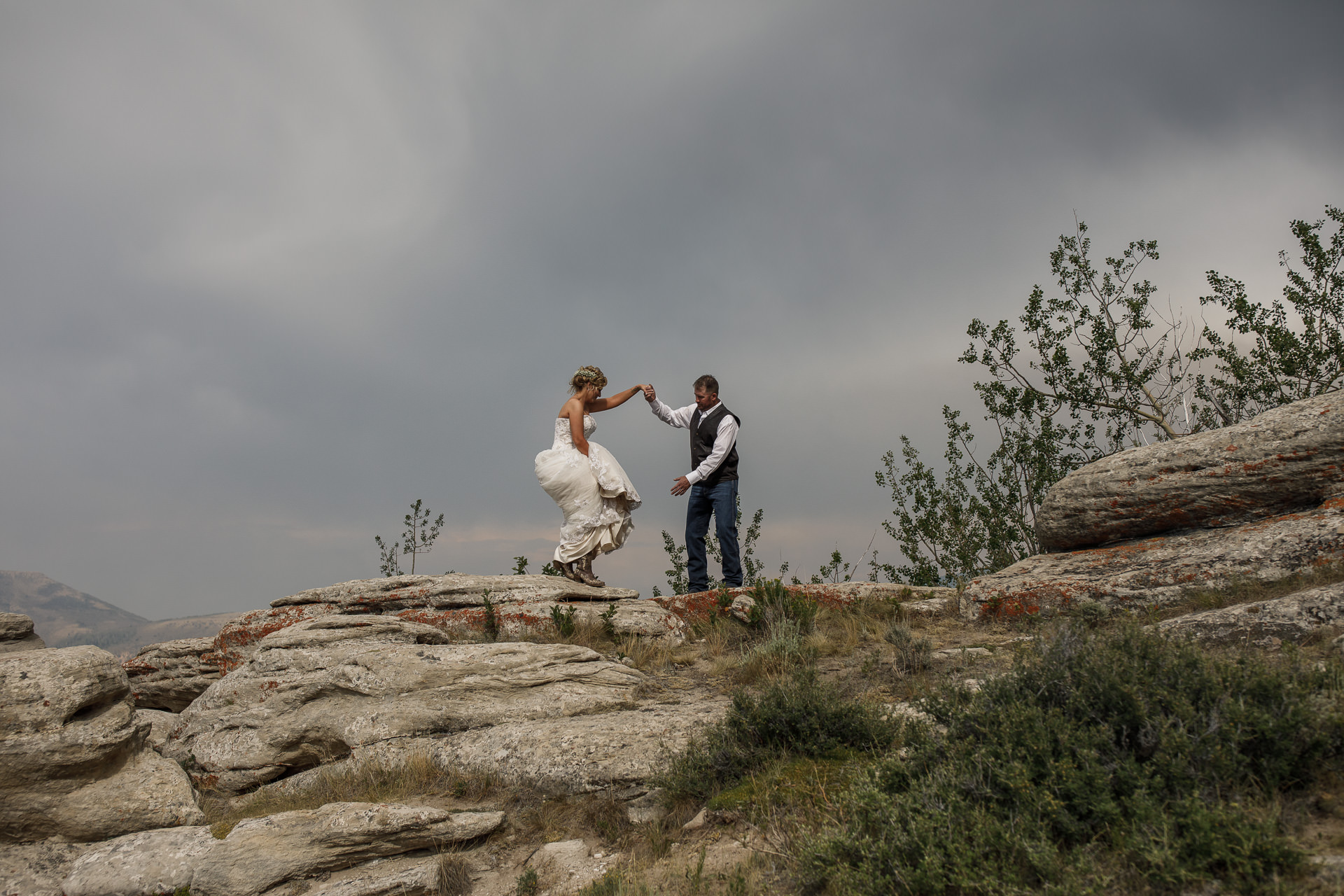 Campground Wedding