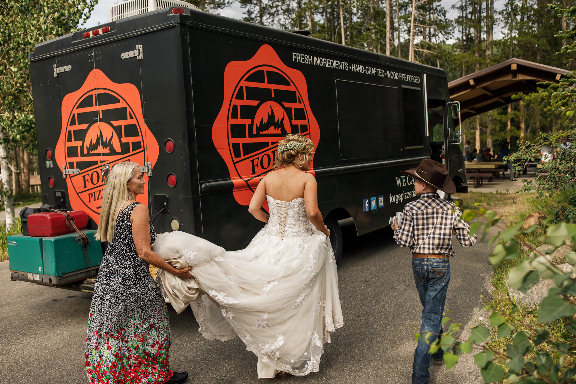 Campground Wedding