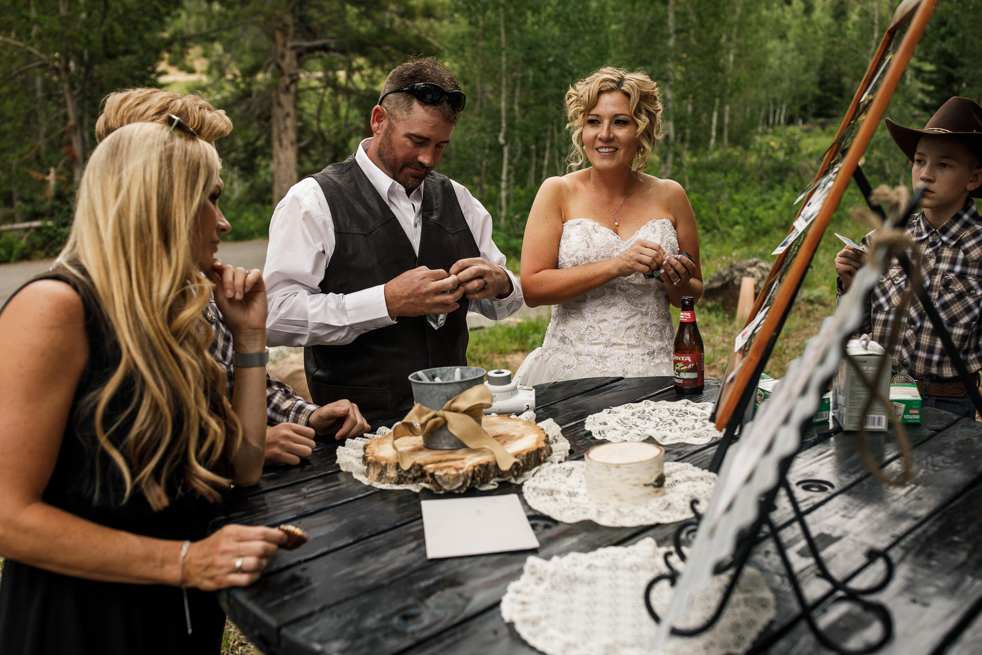 Campground Wedding