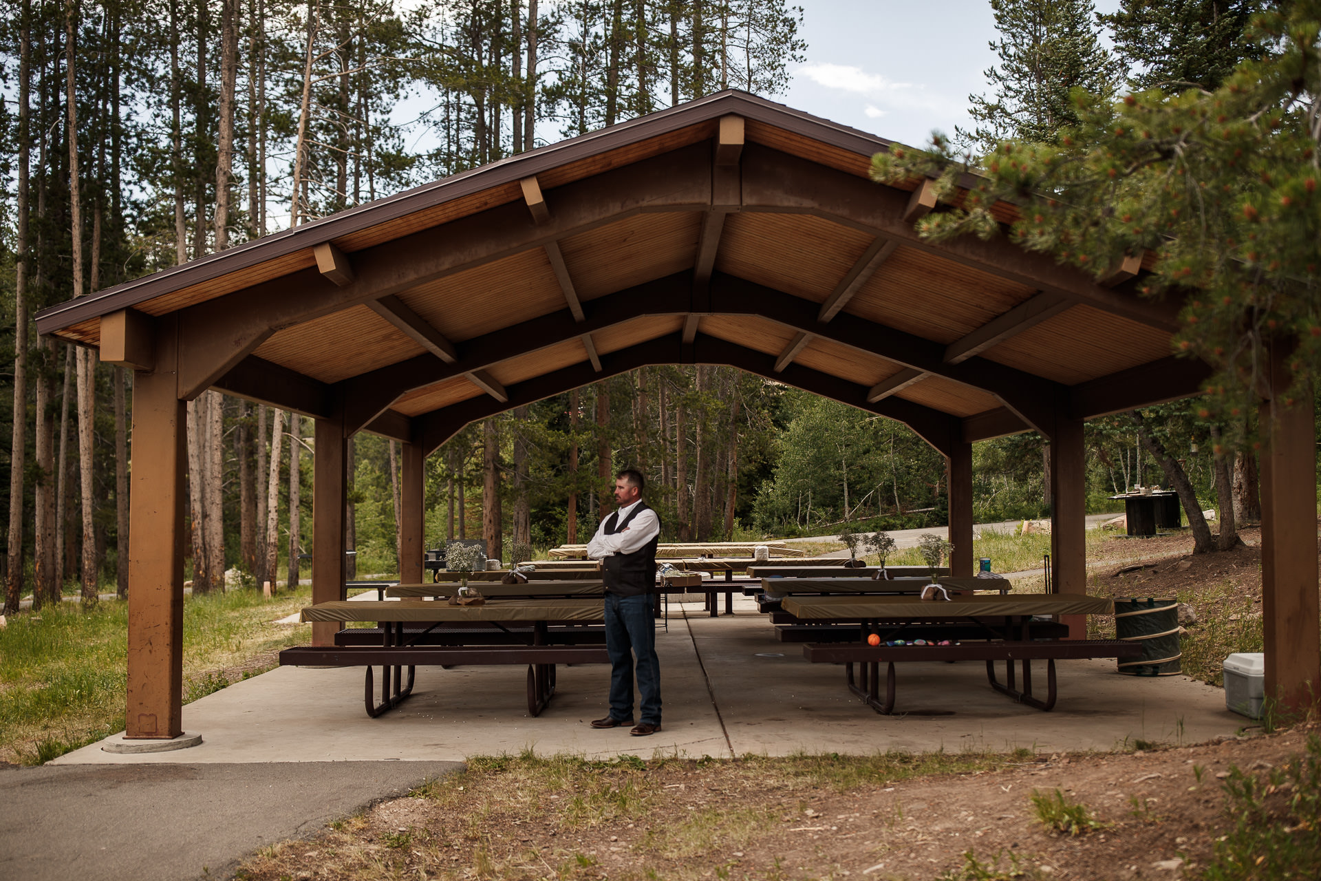 Campground Wedding