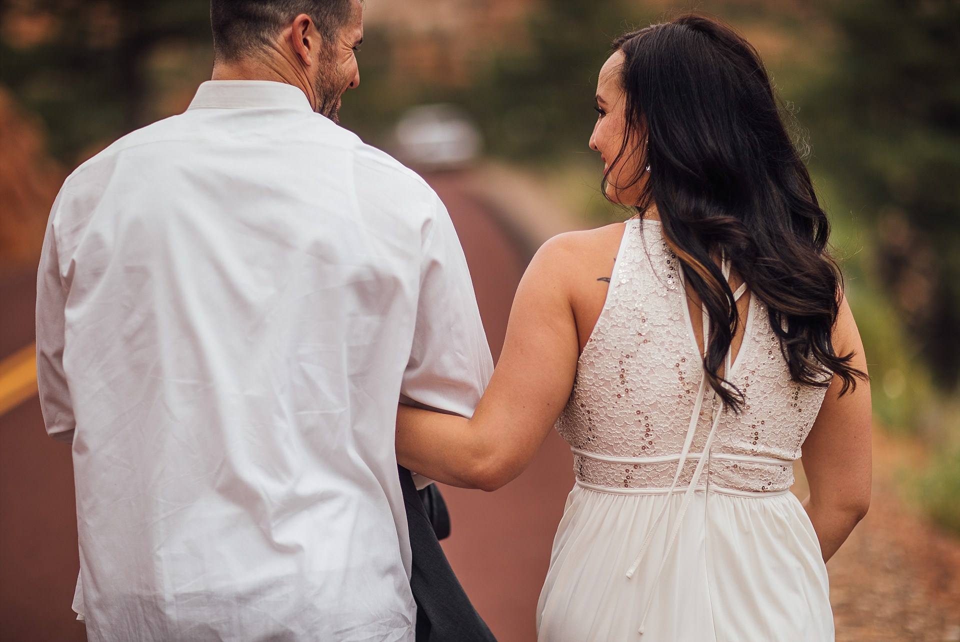 Couple Portraits in Zion National Park