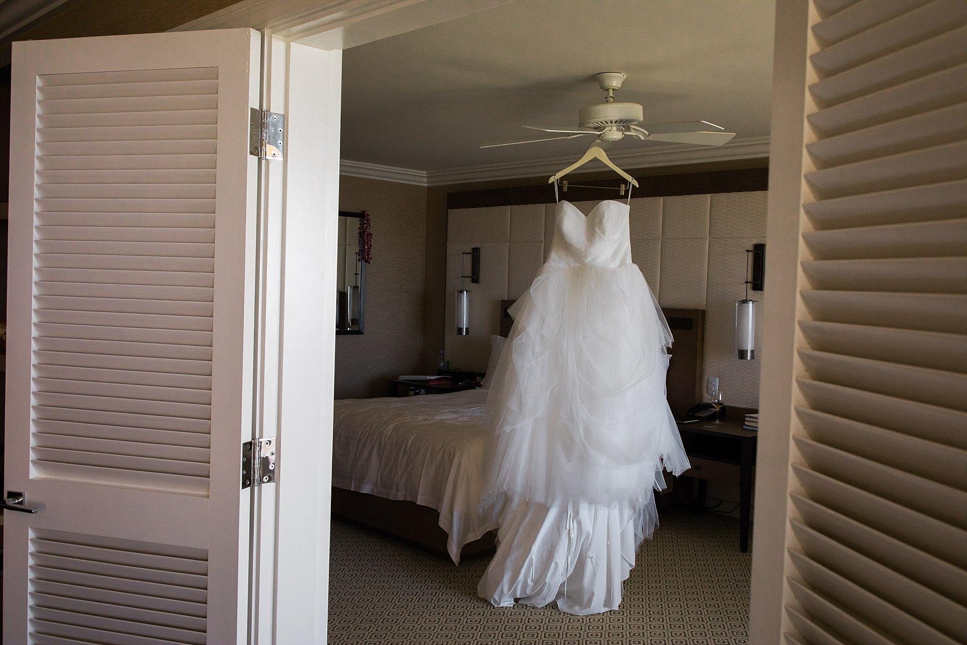 Maui Wedding Bride Getting Ready