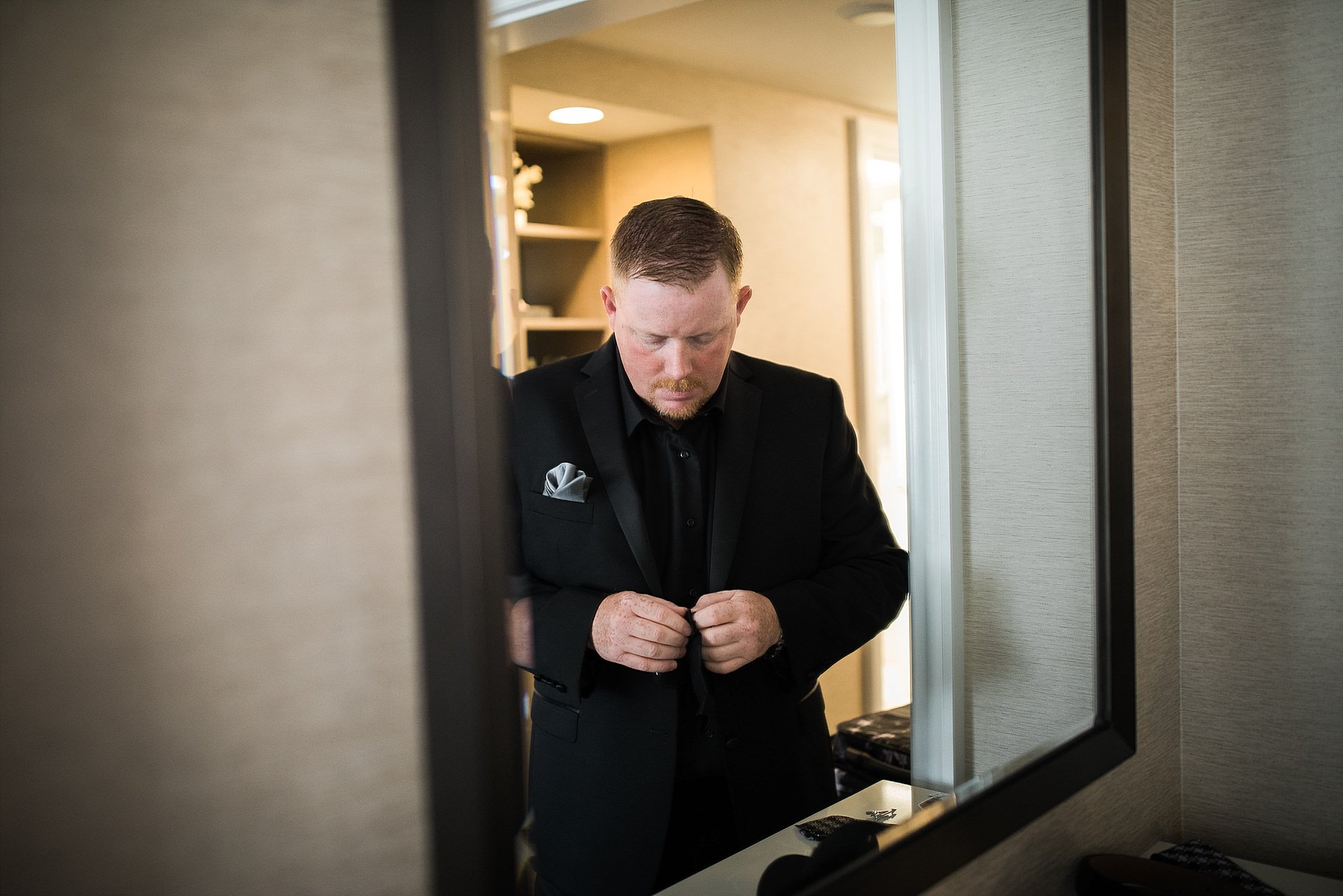 Maui Wedding Groom Getting Ready