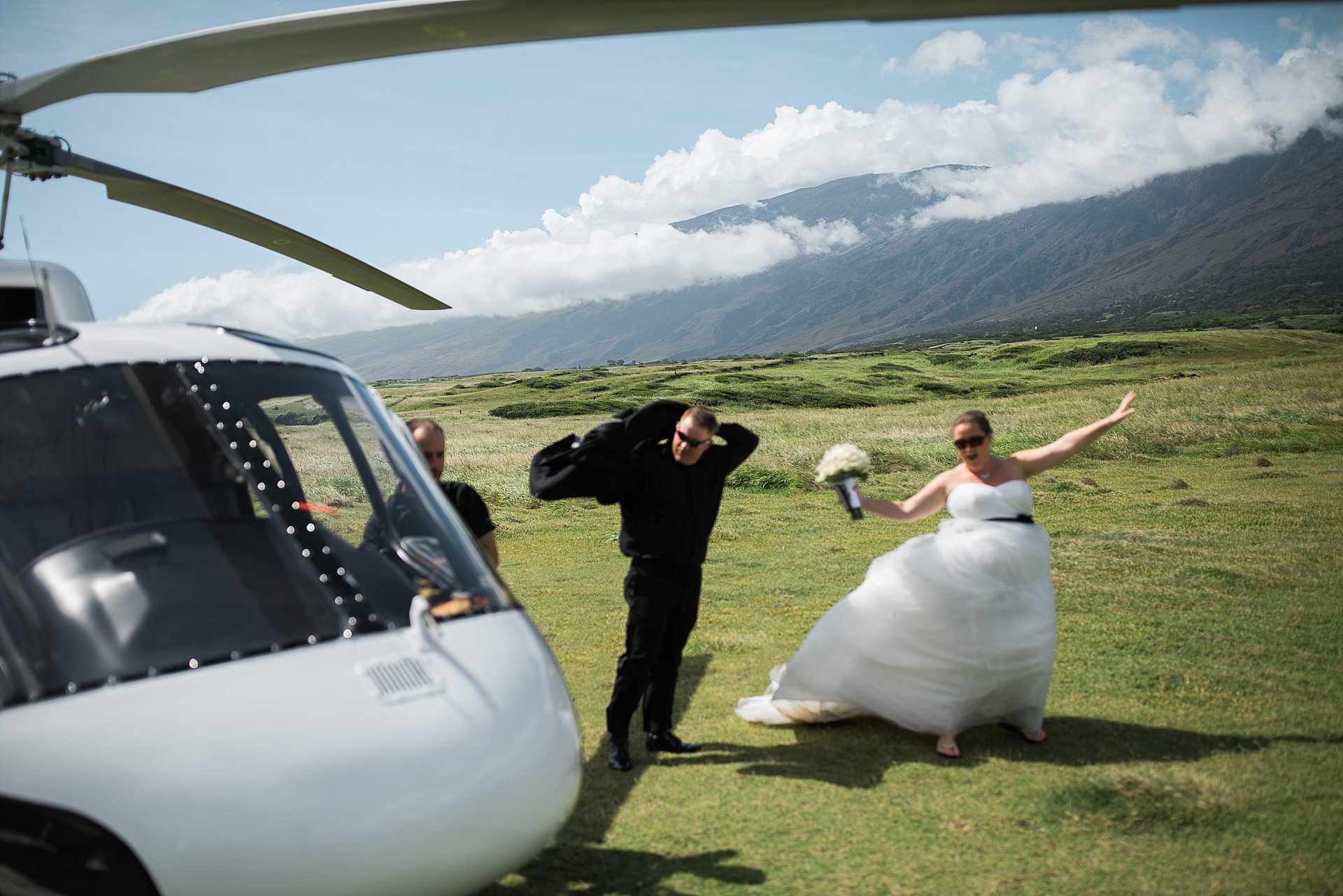 Maui Wedding Helicopter