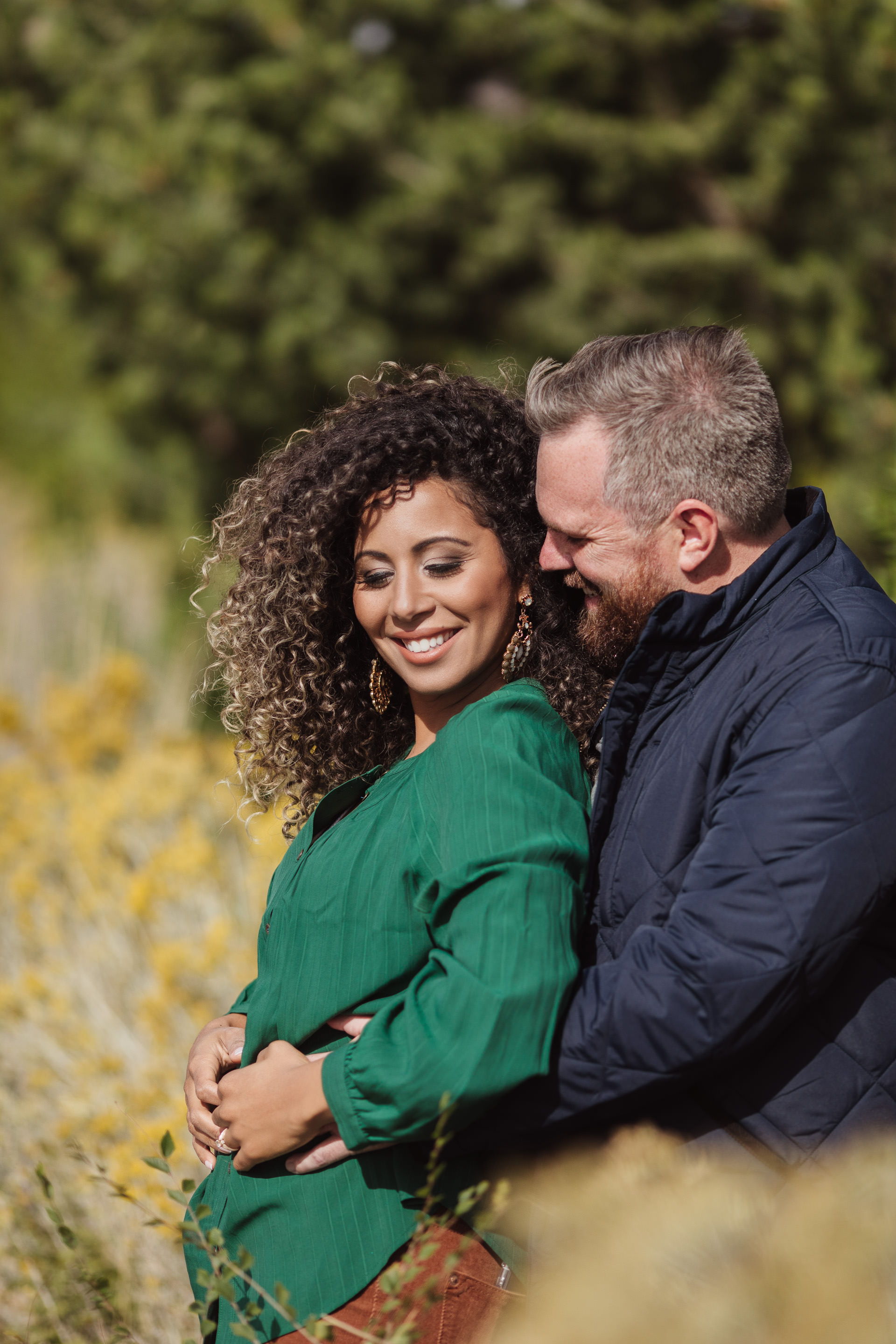 Gerusa & Eric Engagement Photo Closeup Utah