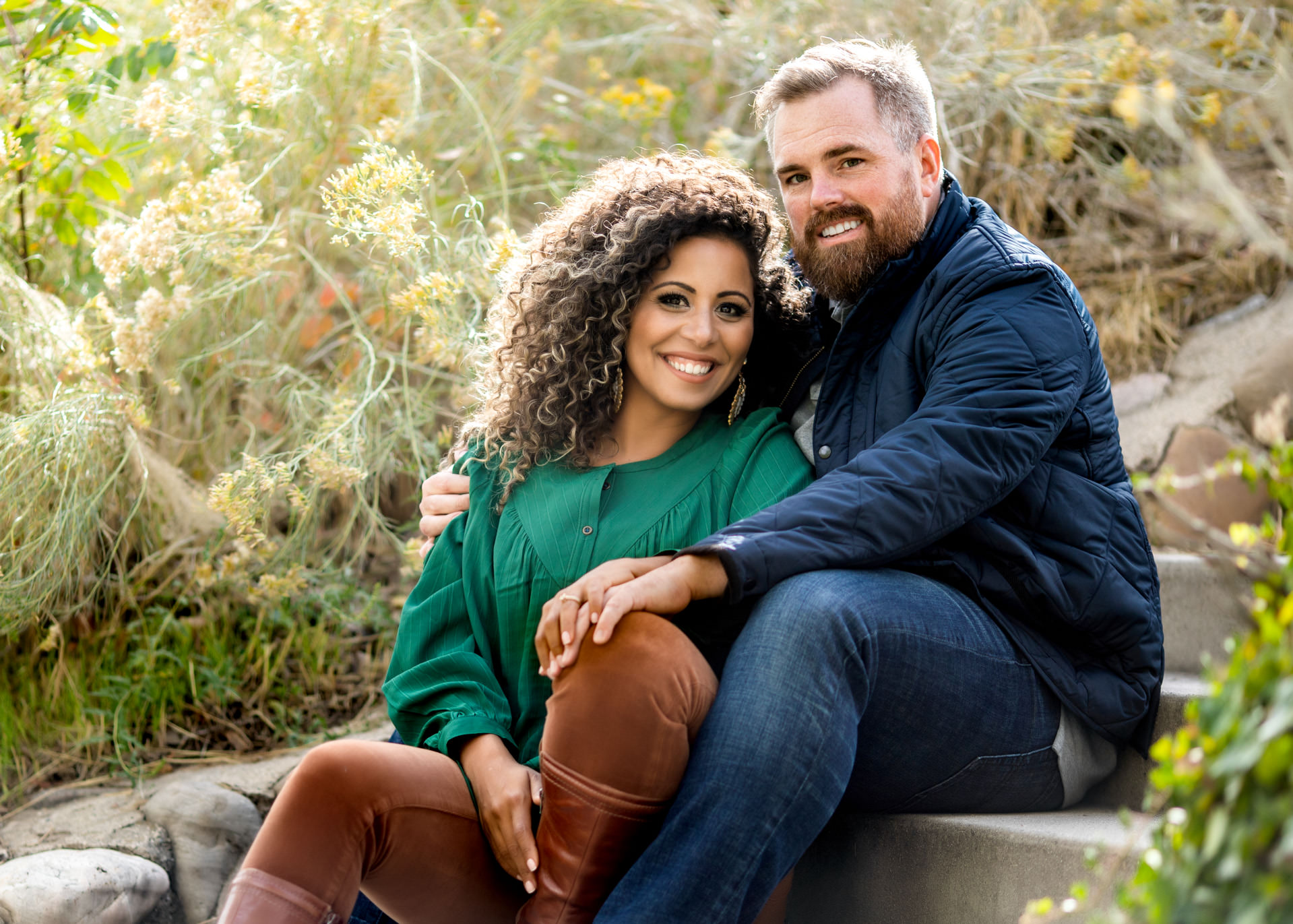 Gerusa & Eric Engagement Photo Closeup Utah