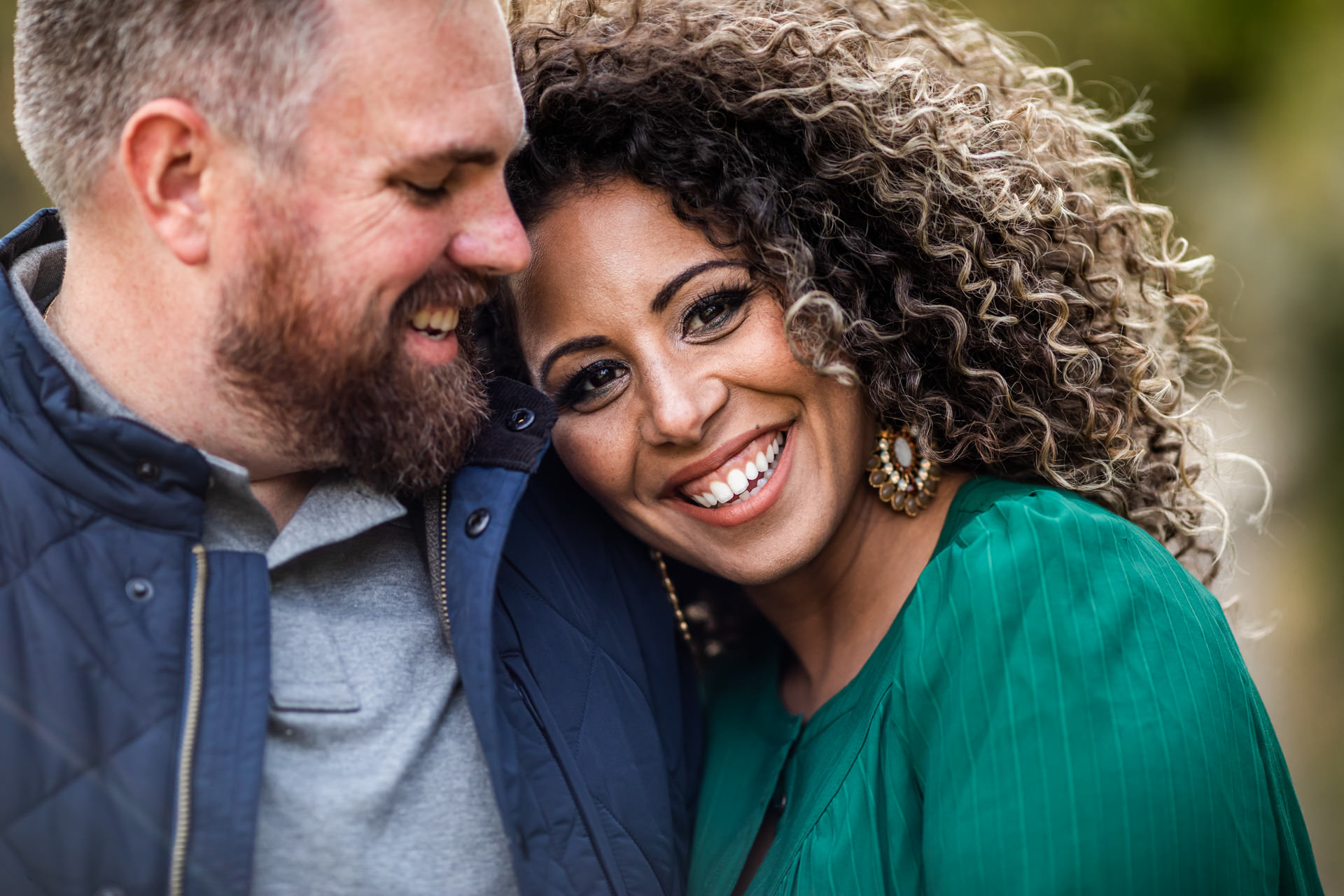 Gerusa & Eric Engagement Photo Closeup Utah