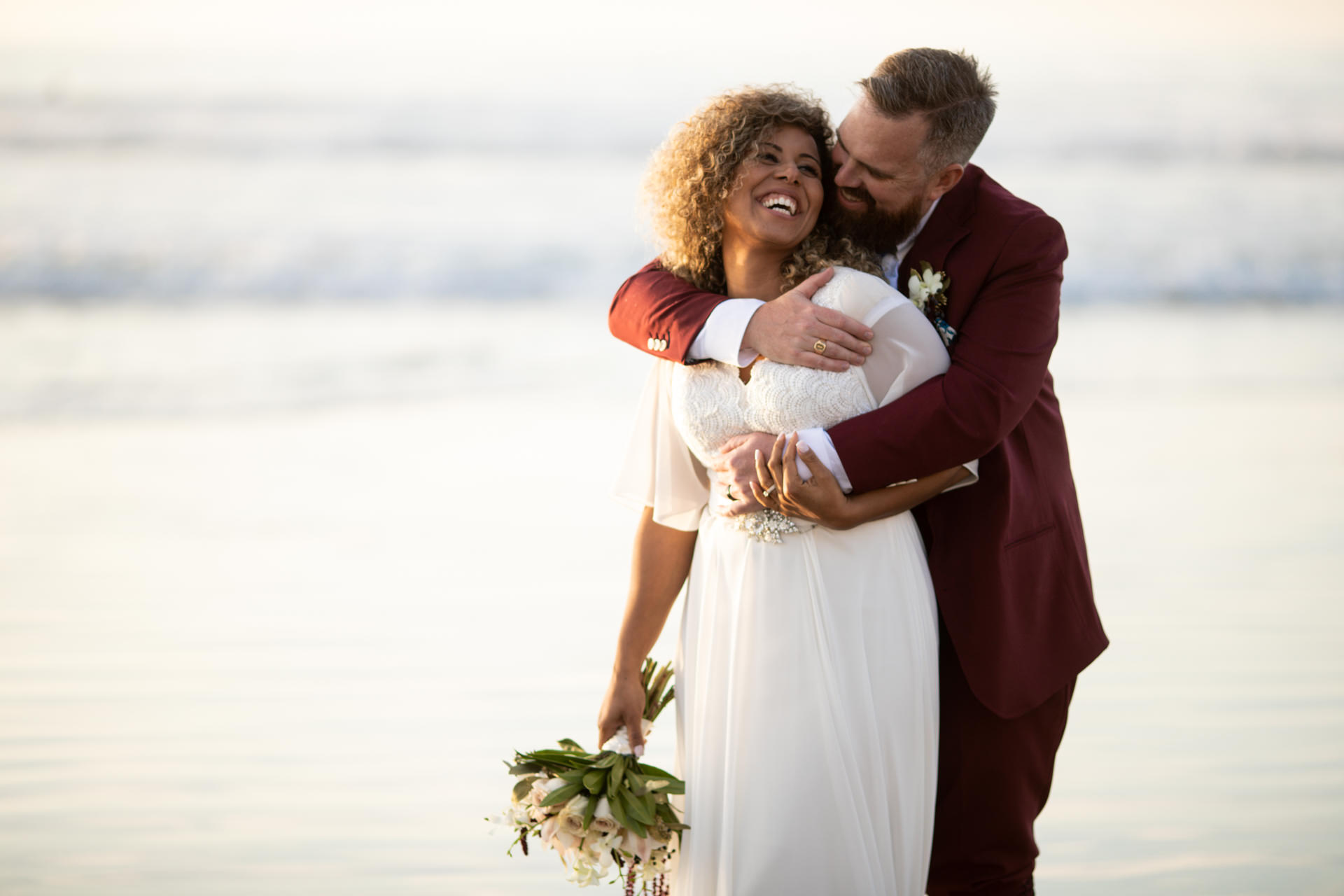 Gerusa Eric La Jolla Beach Wedding by Faces Photography