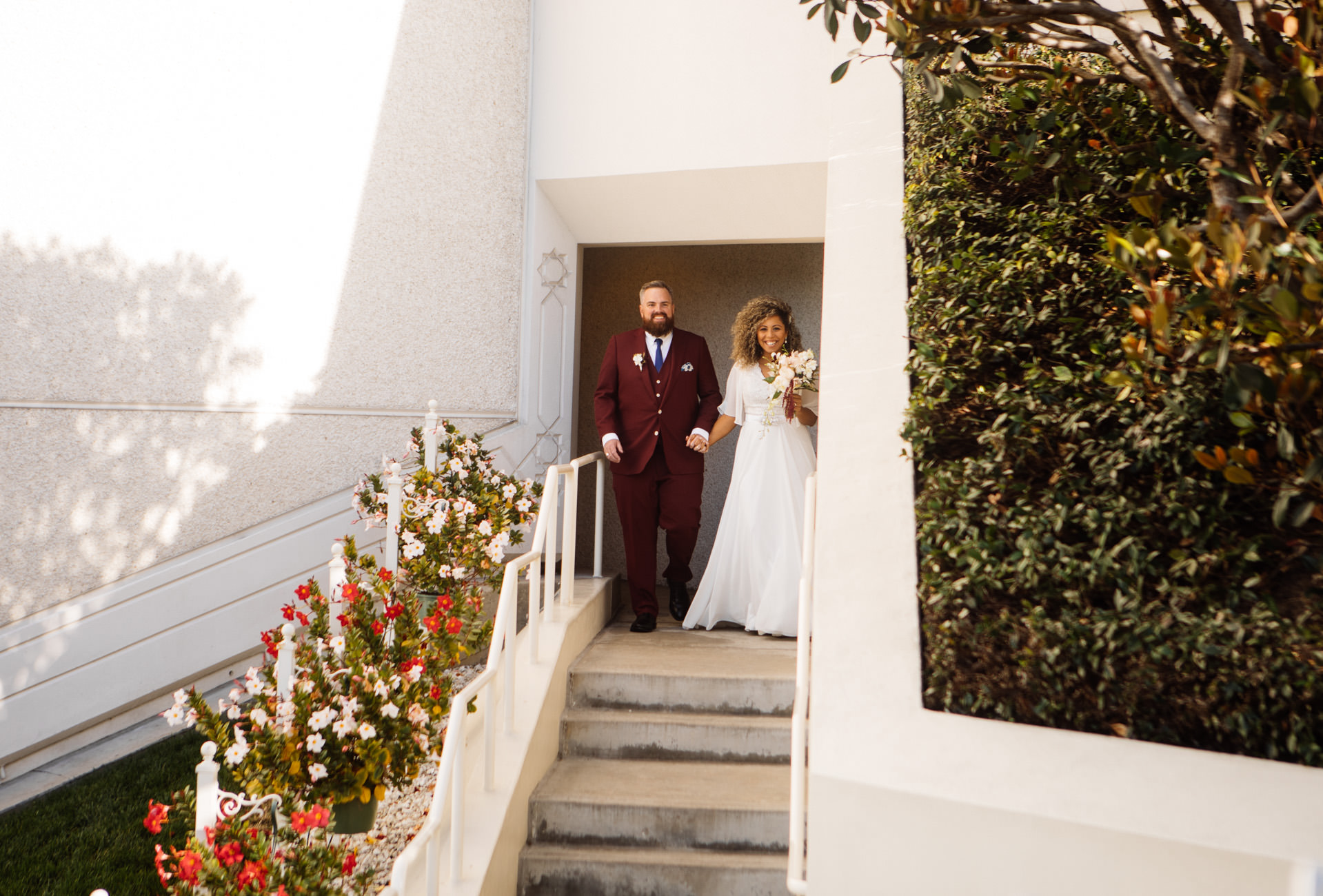 Gerusa Eric La Jolla San Diego Temple Wedding by Faces Photography