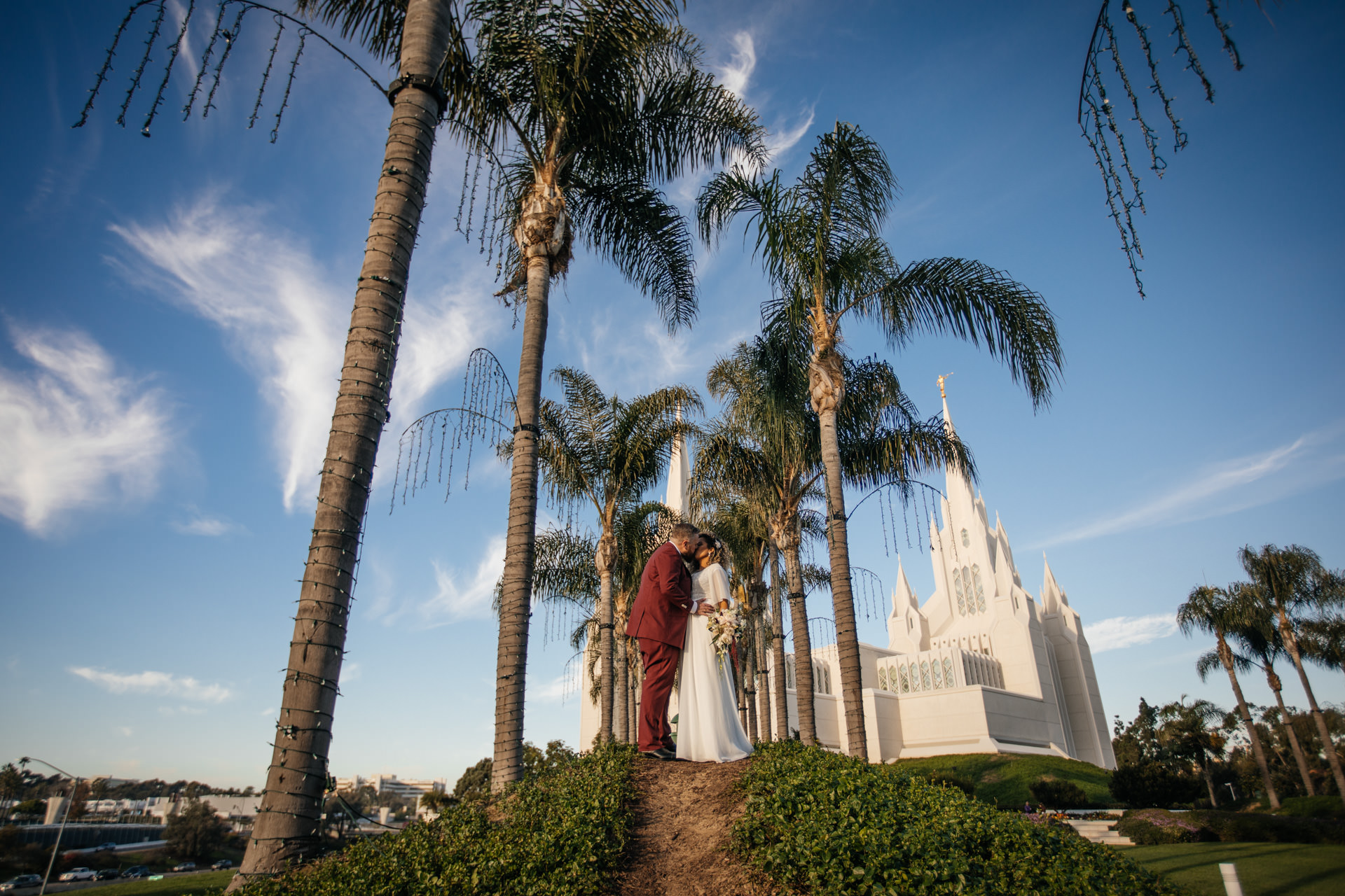 Gerusa Eric La Jolla San Diego Temple Wedding by Faces Photography