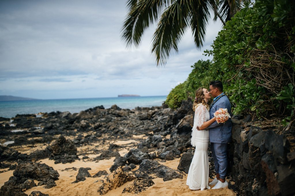 Maui Beach Wedding Secret Cove Beach Elopement