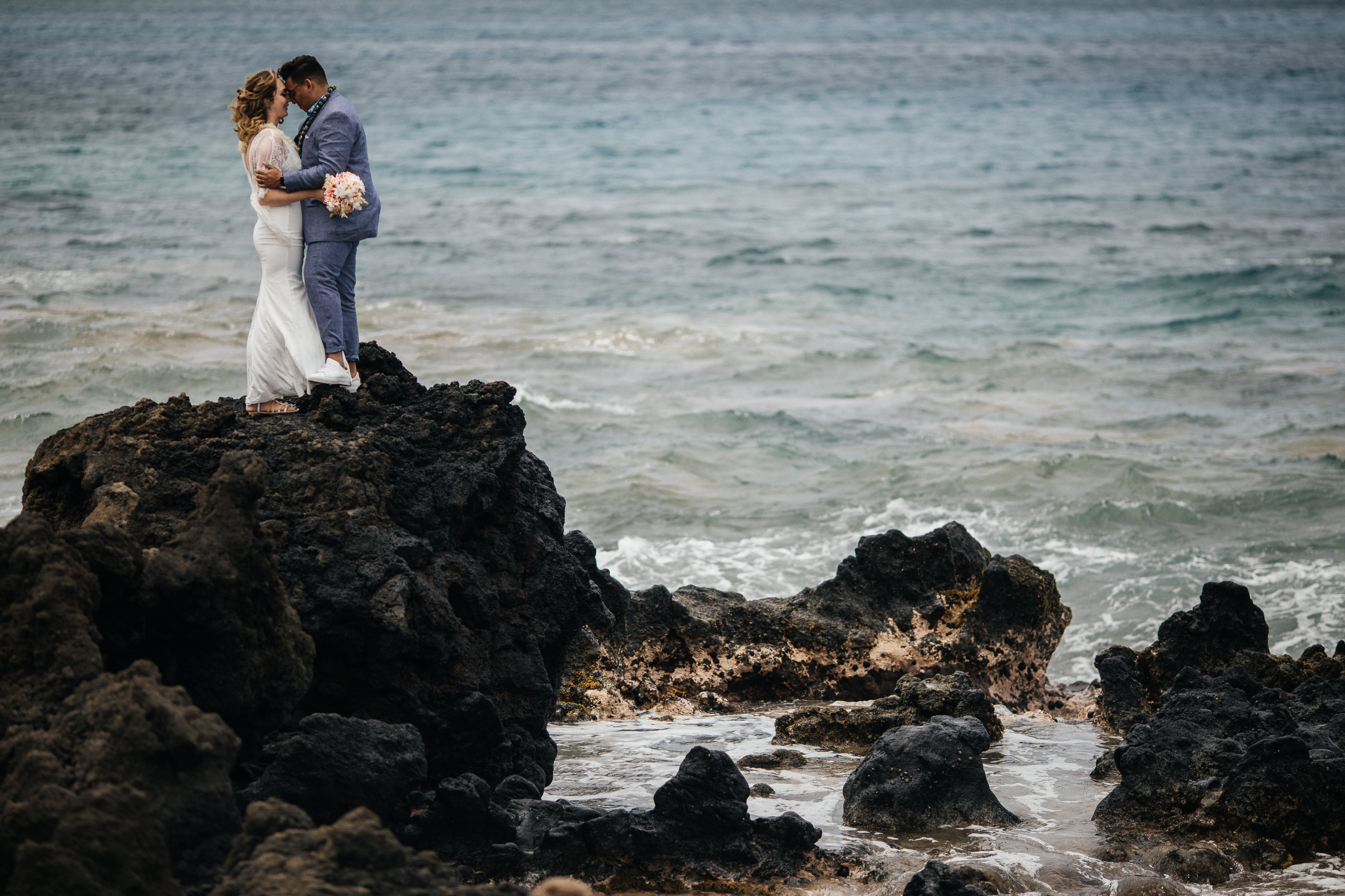 Maui Beach Wedding Hoalipi Trail