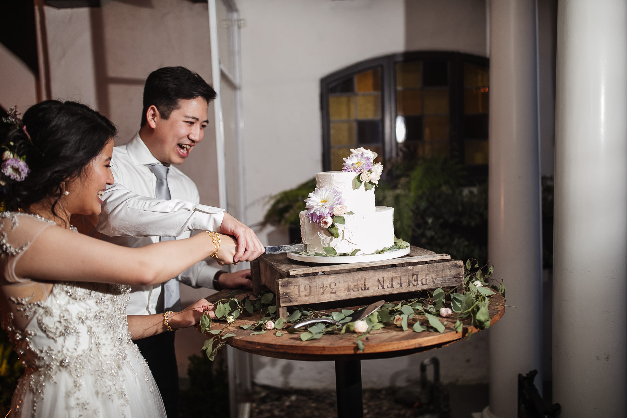 Newport Beach Cutting the Cake