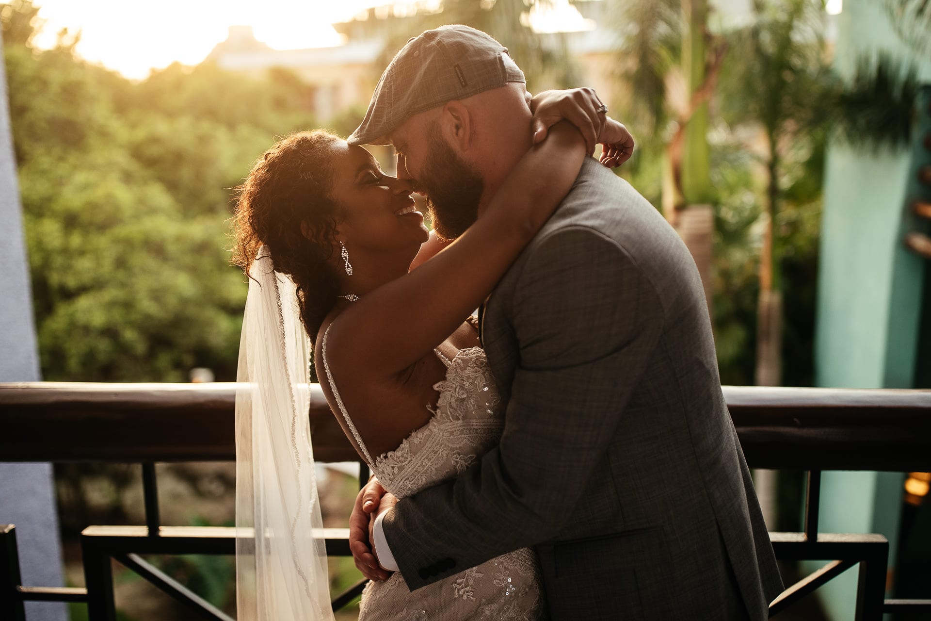 Cancun Mexico Wedding Portraits