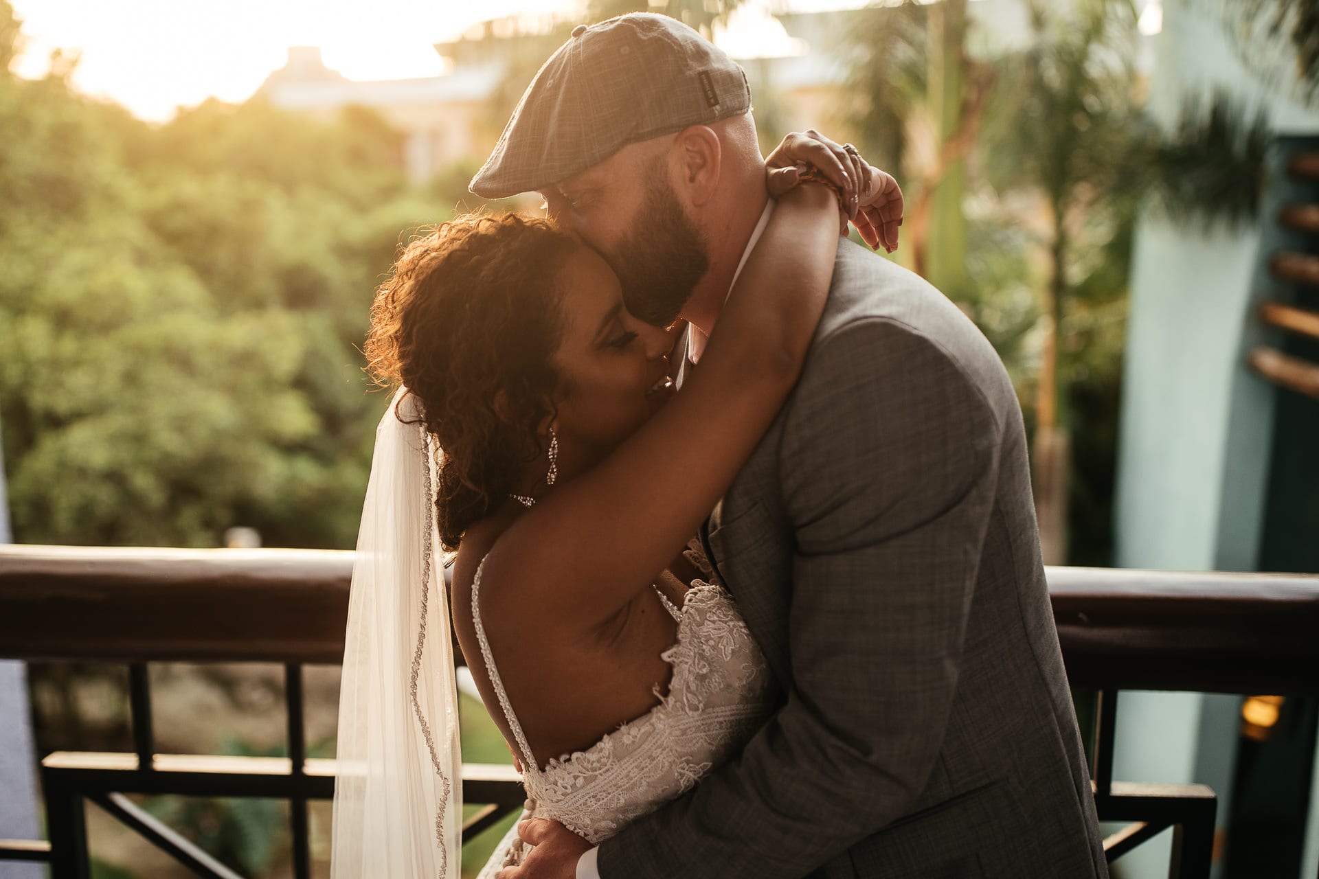 Cancun Mexico Wedding Portraits