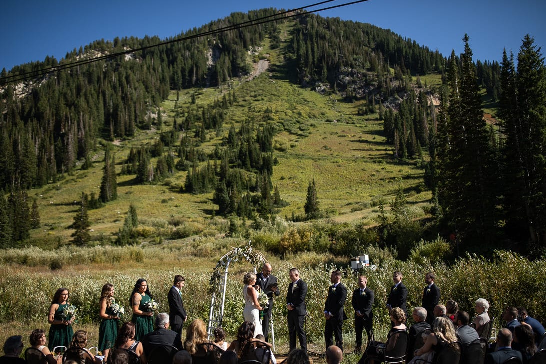 Mountain Wedding Ceremony