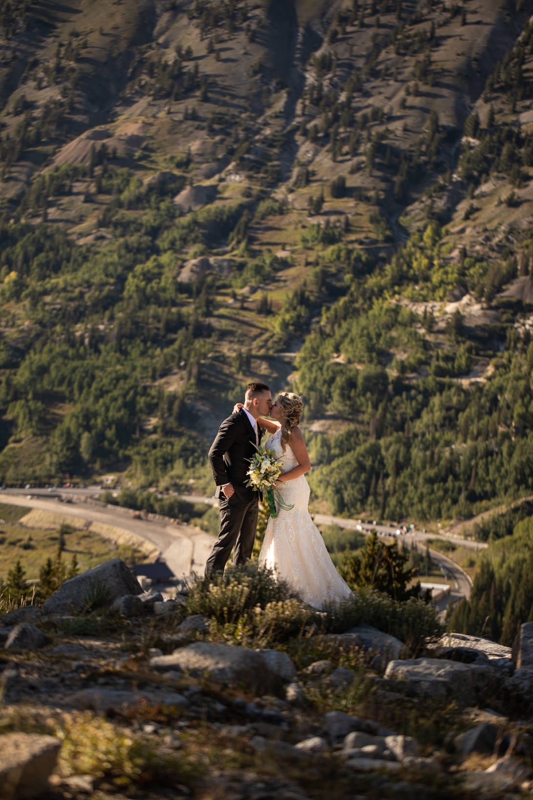 Couple Portraits in Albion Basin Utah