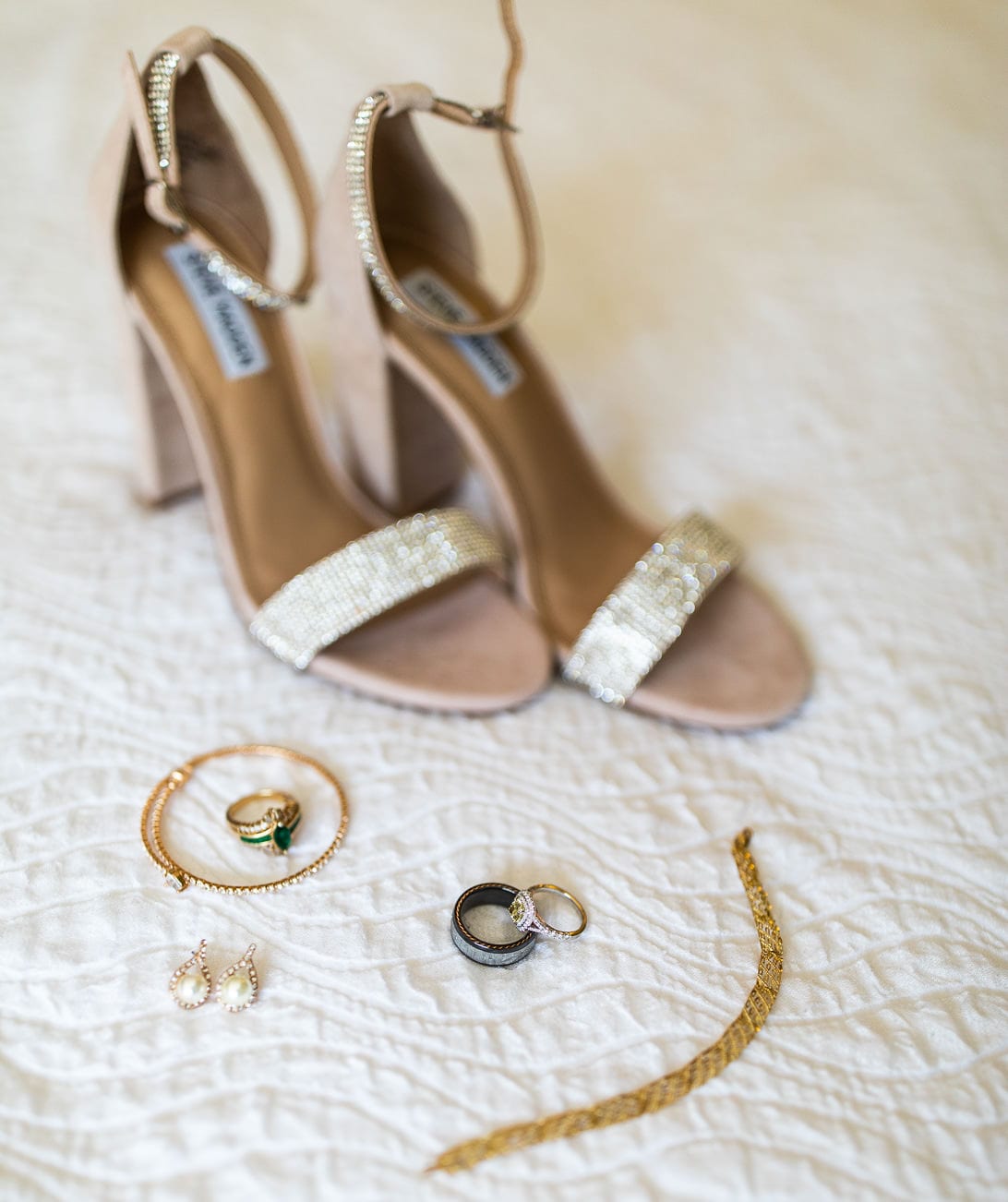 Wedding Details Shoes and Jewelry