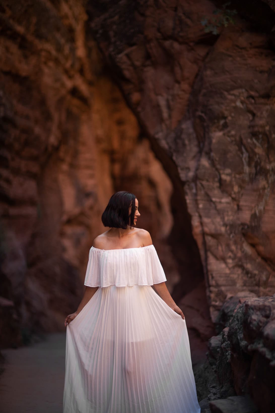 Bridal Portraits on Angels Landing