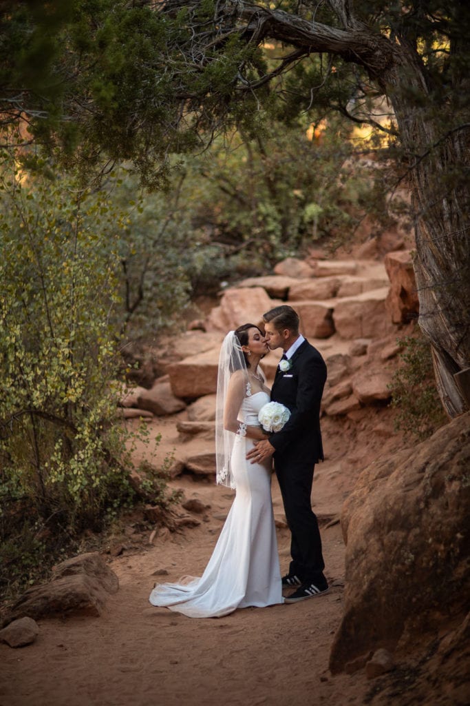 Wedding Portraits In Zion National Park