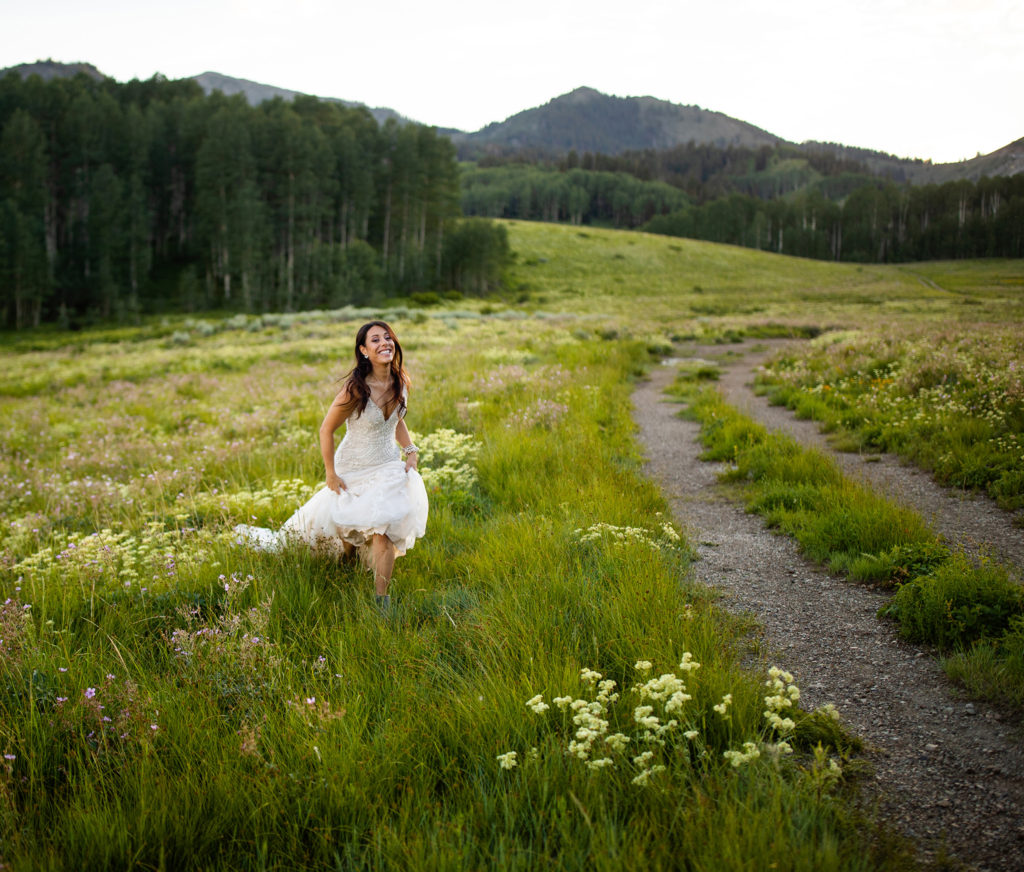 Guardsman Pass Bridal Portraits