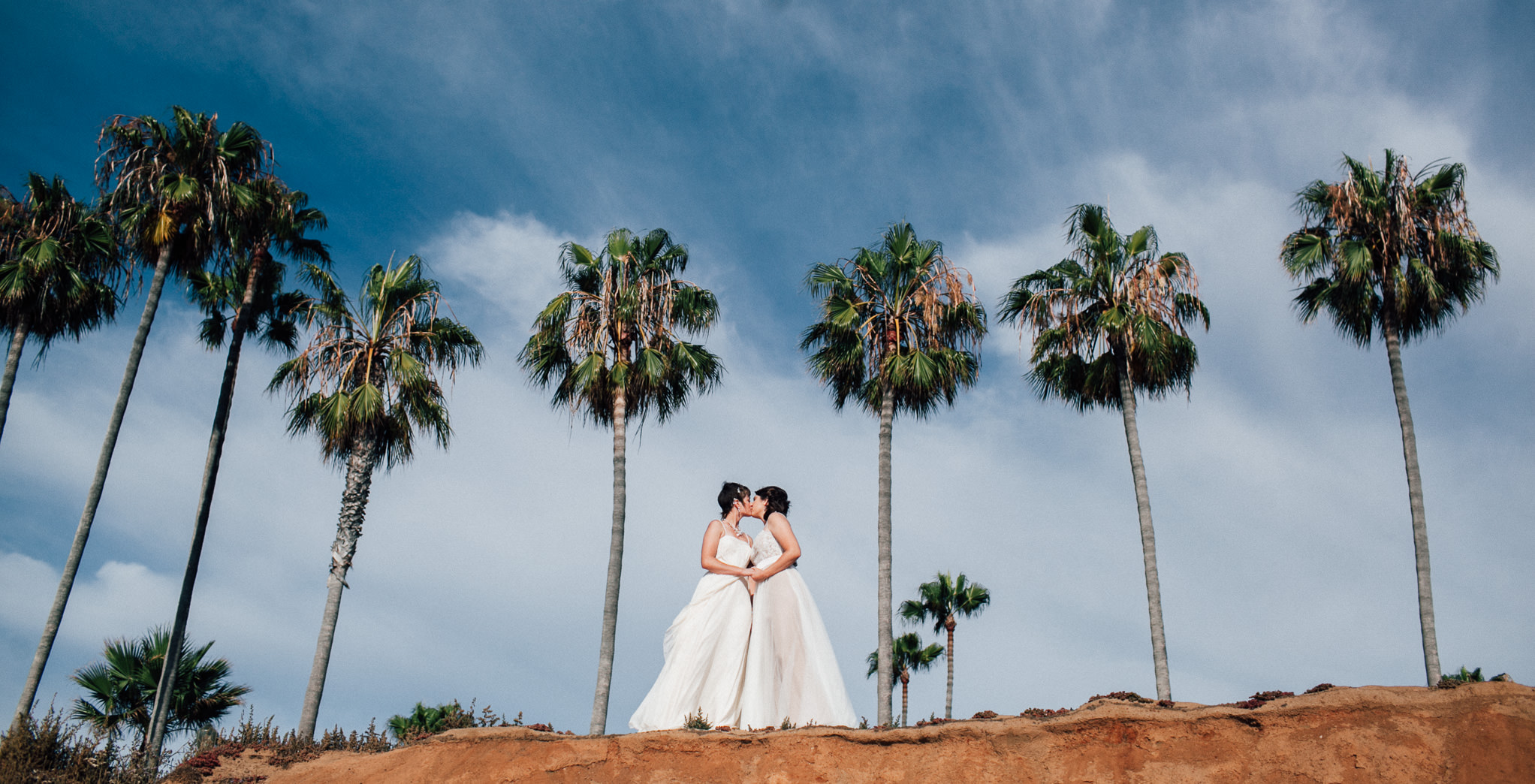 Two Brides in San Diego