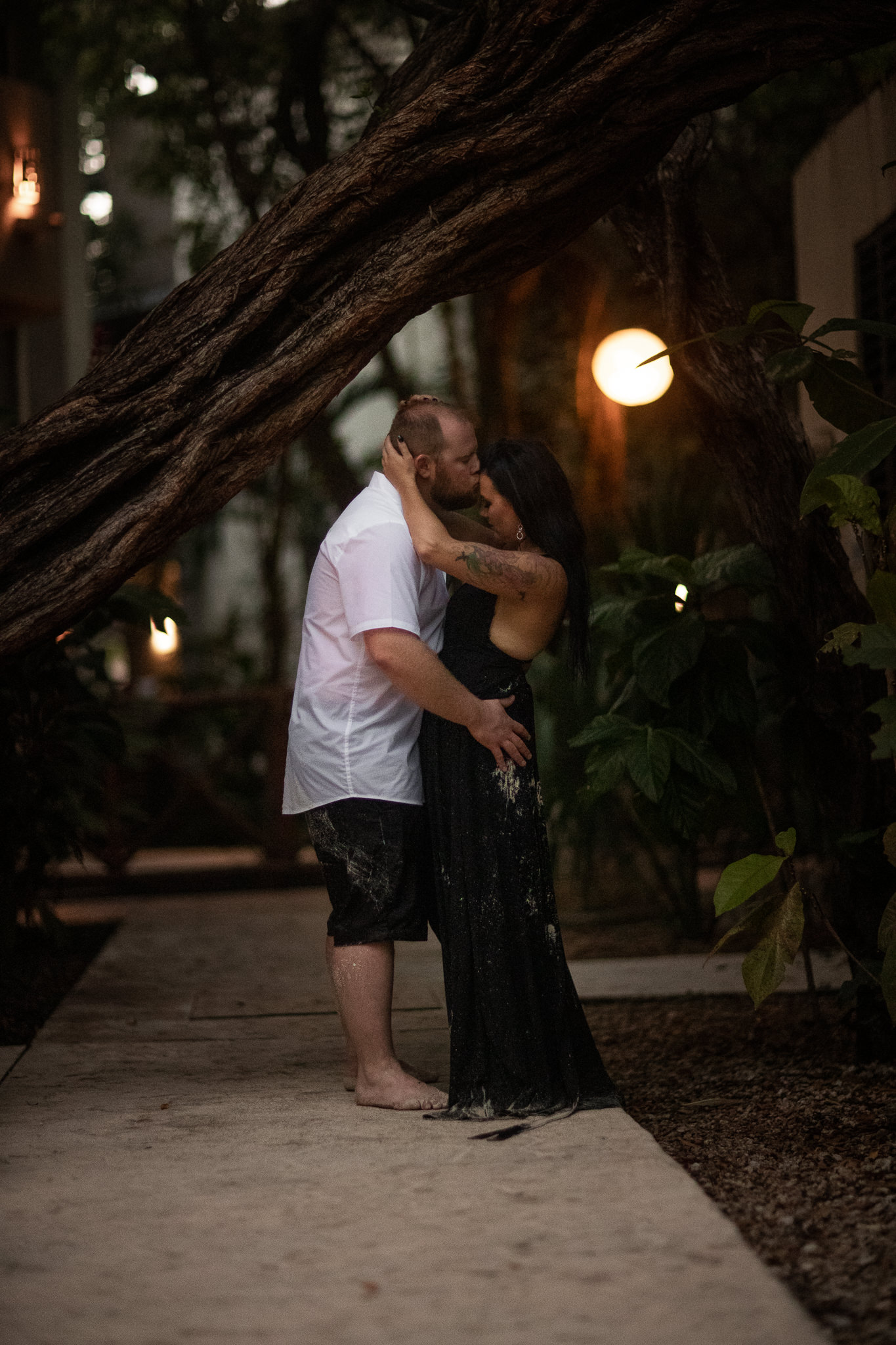 Couples Portraits on Playa Del Carmen Beach