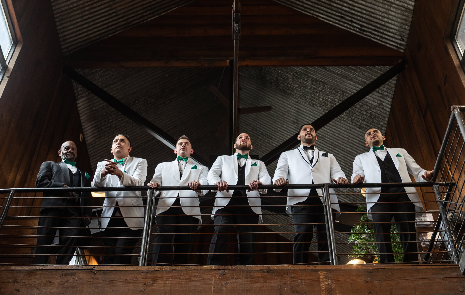 Knot and Pine Groomsman Portraits