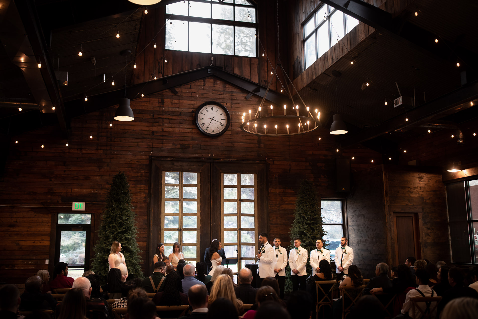 Knot and Pine Barn Winter Wedding