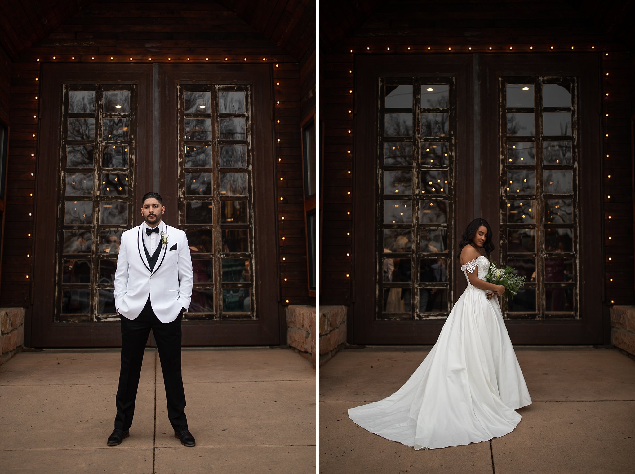 Winter Wedding Formal Portraits