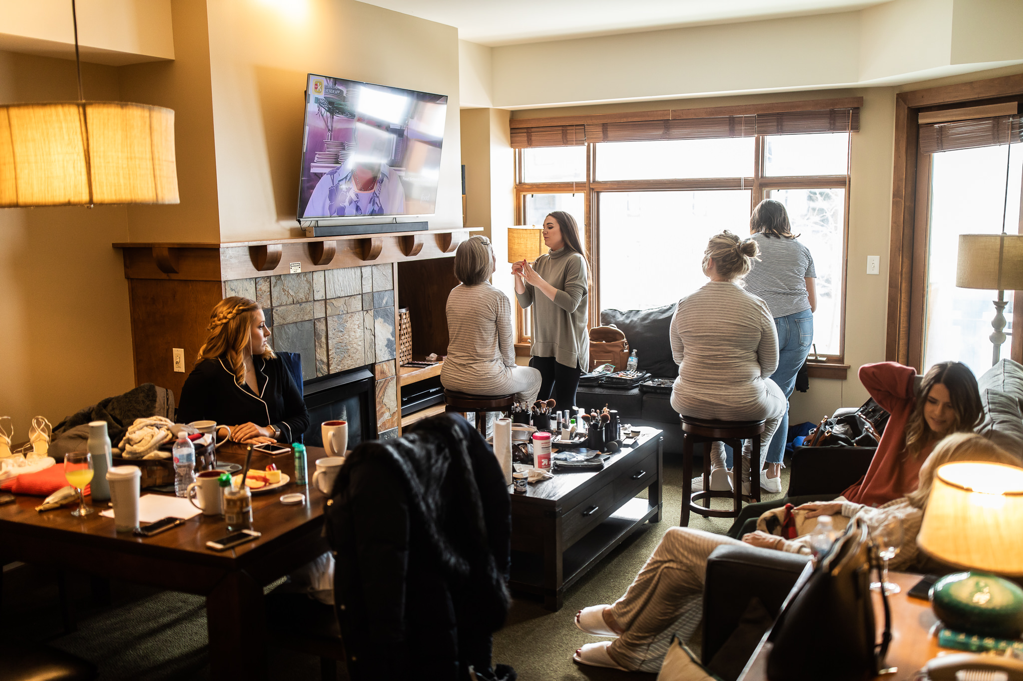 Bridal Party Getting Ready