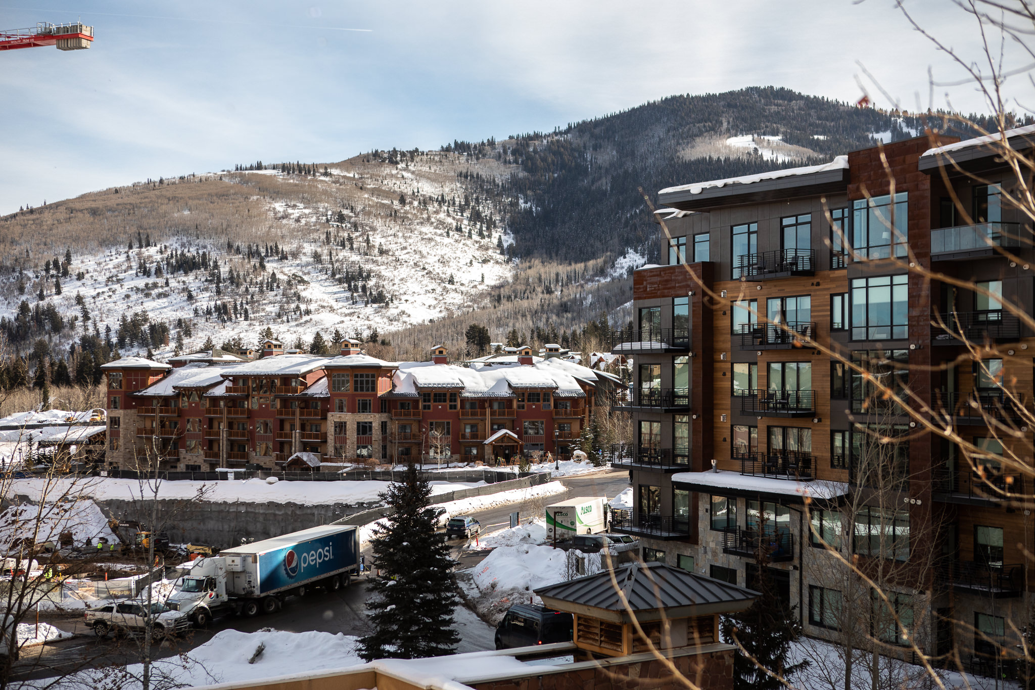 Park City Hyatt Centric Hotel in the Winter