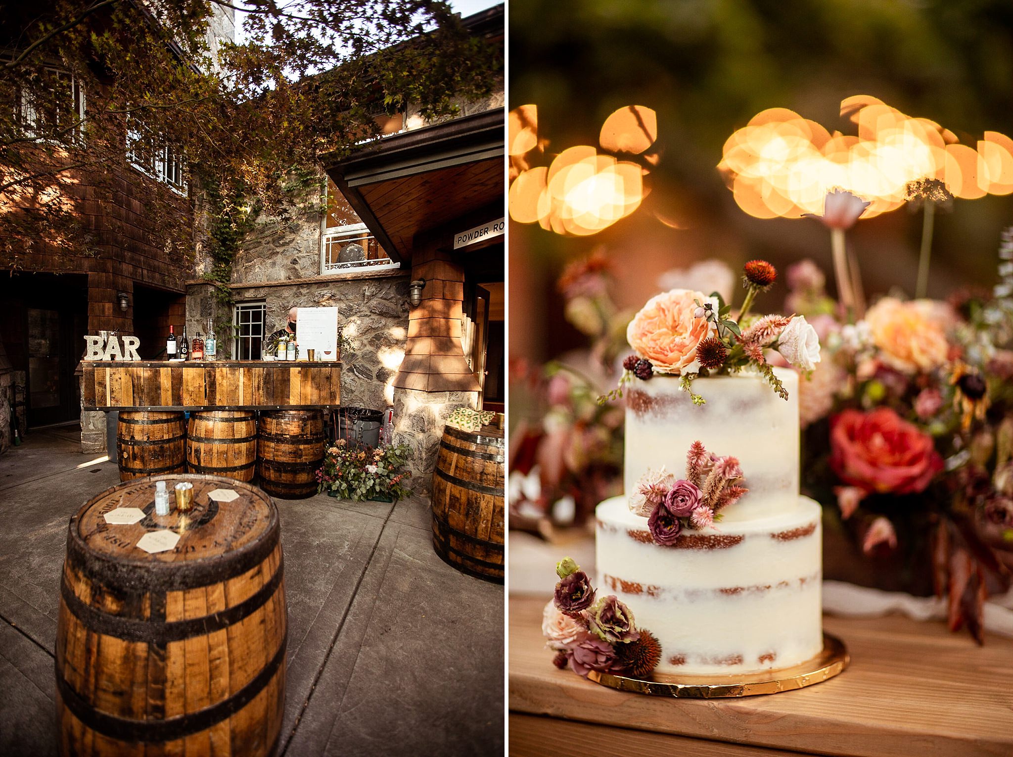 Wedding Details Cake Bar