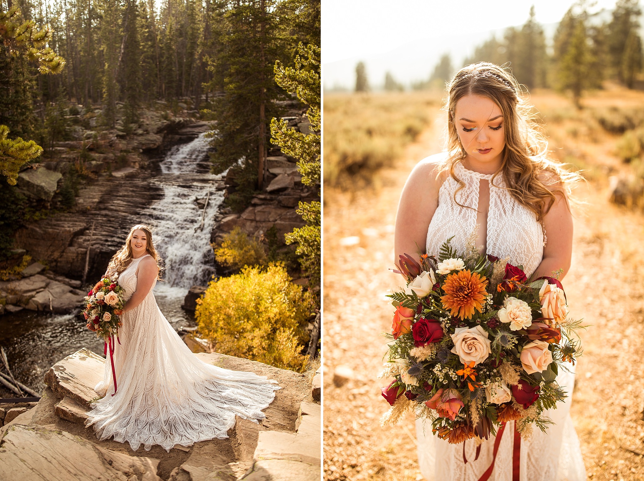 Crater Lake Bridal Portraits