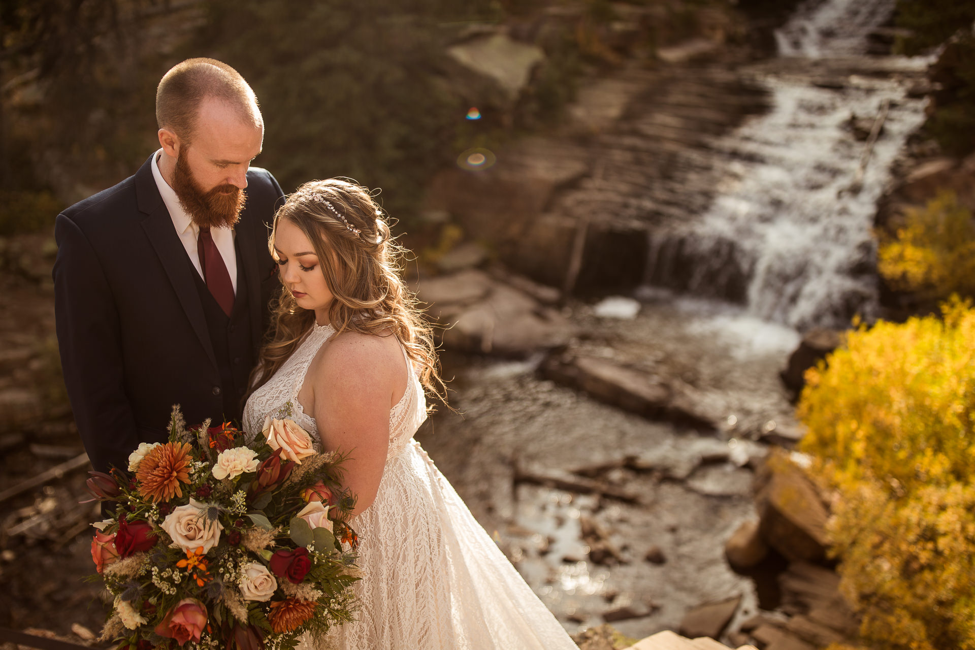 Couple Portraits Provo Falls