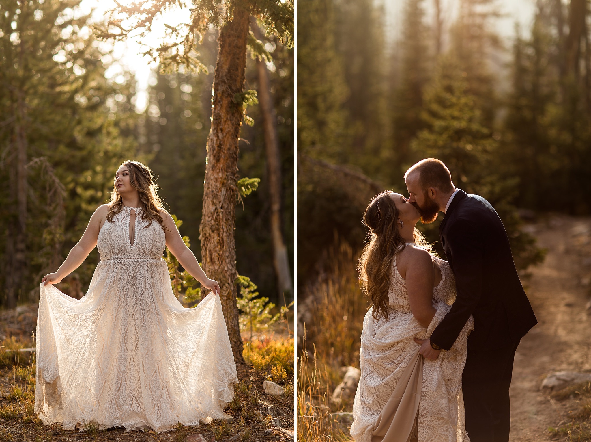 Elopement Portraits at Crater Lake